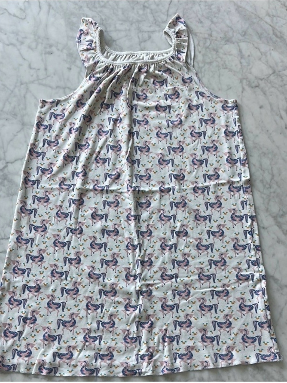 🦄Roller Rabbit Unicorn Print Casual nightgown Dress 100 %cotton🦄